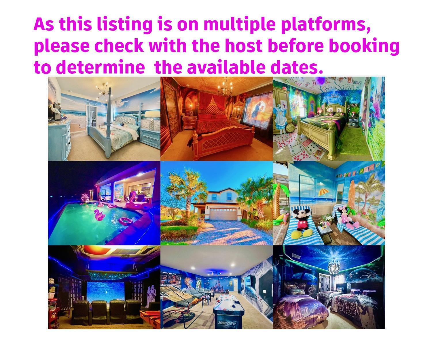 Disney Vacation Rental With Private Pool & Theatre Kissimmee Luaran gambar