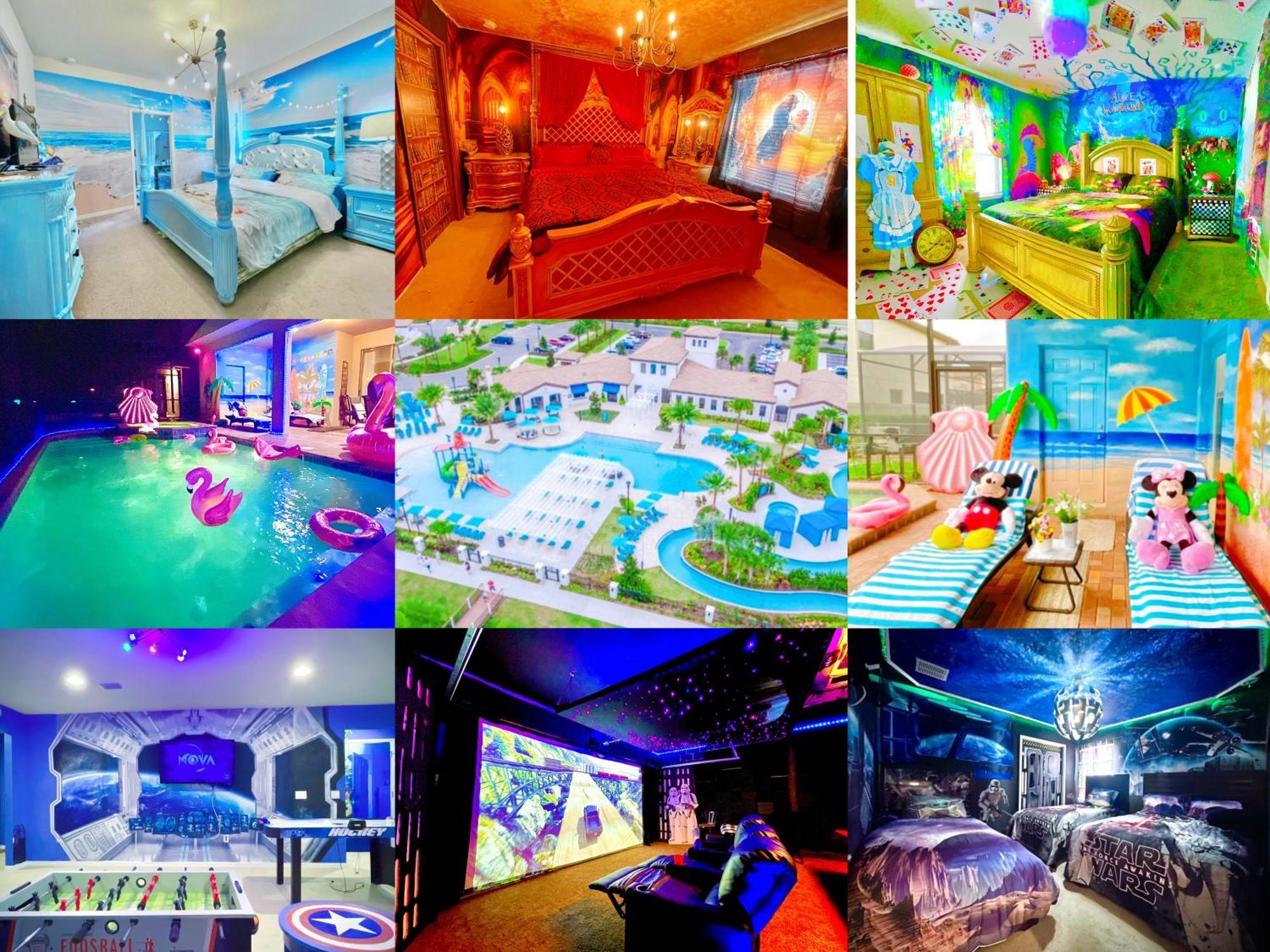 Disney Vacation Rental With Private Pool & Theatre Kissimmee Luaran gambar